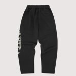 Corteiz Arch Shield Open Hem Pant Black