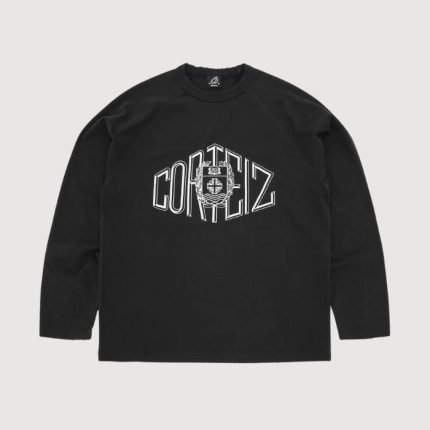 Corteiz Sophomore Raglan LS Black
