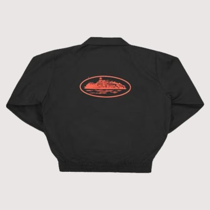 Corteiz Guerillaz Drilltop Black/Red