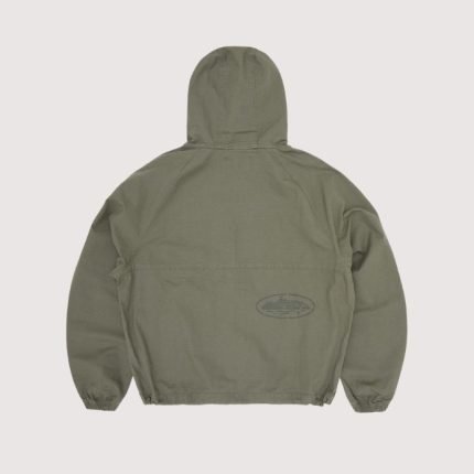 Corteiz Guerillaz Ripstop Jacket Olive