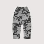 Corteiz Diplomatic Open Hem Sweapant Washed Camo