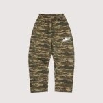 Corteiz Island Puff Print Open Hem Sweatpant Digi Camo