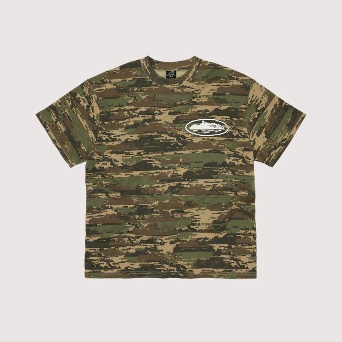 Corteiz Island Puff Print Tee Digi Camo Corteiz Island Puff Print Tee Digi Camo