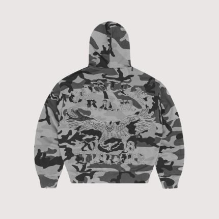 Corteiz Diplomatic Zip Tracksuit Washed Camo