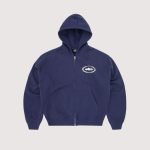 Corteiz Superior Royale Zip Hoodie Navy