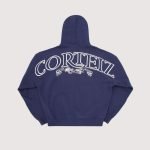 Corteiz Superior Royale Zip Hoodie Navy
