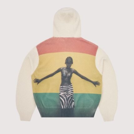 Corteiz Guerillaz Moses Knit Zip Hoodie Remy