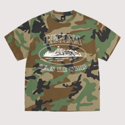 Corteiz Gabriel Moses Og Alcatraz Tee Camo