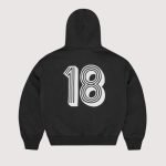Corteiz Ghini Zip Hoodie Black