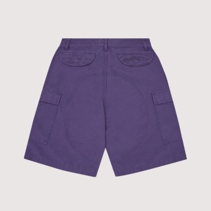 Corteiz Guerillaz Cargo Short Purple