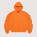 Corteiz Mini Island Zip Hoodie Orange