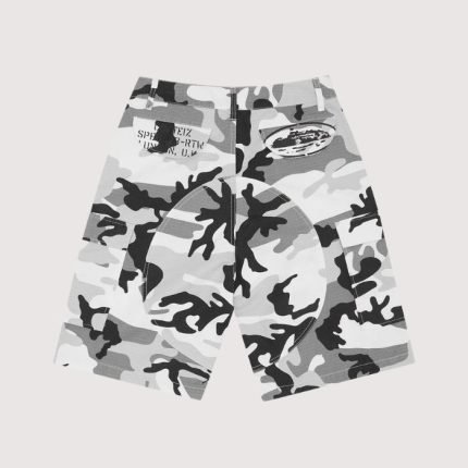 Corteiz Guerillaz Cargo Short Arctic Camo