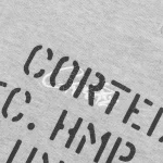 Corteiz HMP Stencil Short Heather Grey