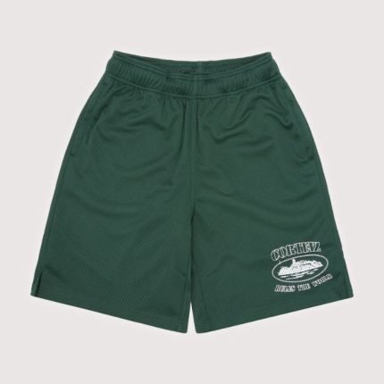 Corteiz OG Alcatraz Mesh Forest Green