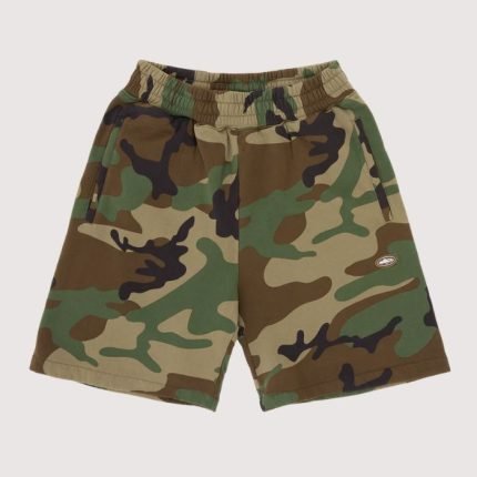 Corteiz Mini Island Short Woodland Camo