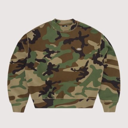 Corteiz Mini Island Sweatshirt Woodland Camo