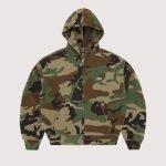 Corteiz Mini Island Hoodie Woodland Camo