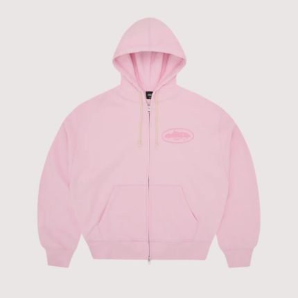 Corteiz Island Knockout Zip Tracksuit Pink