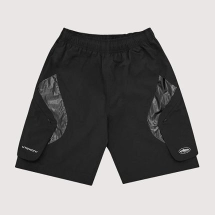 Corteiz Litework Quattro Short Black