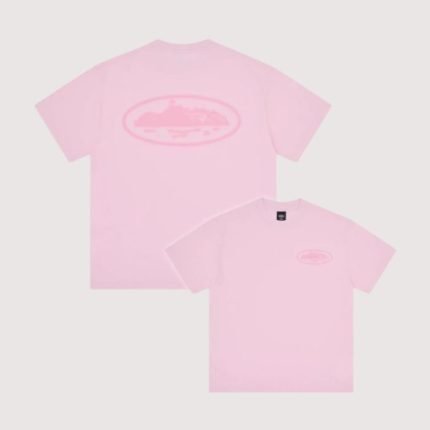 Corteiz Island Knockout Tee Pink