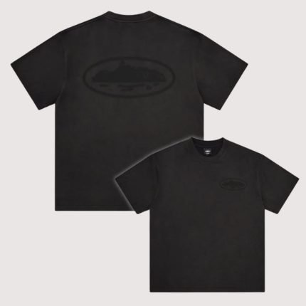 Corteiz Island Knockout Tee Black