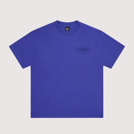 Corteiz Island Knockout Tee Indigo Blue