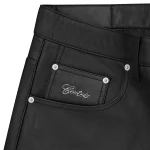 Corteiz Ardwear Leather Short Black