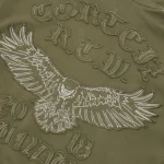 Corteiz Diplomatic Zip Hoodie Olive