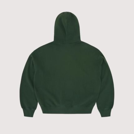 Corteiz Mini Island Zip Hoodie Forest Green