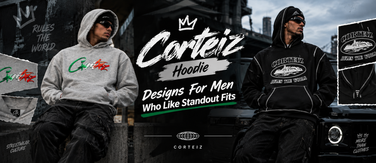 Corteiz Hoodie Designs For Men Who Like Standout Fits