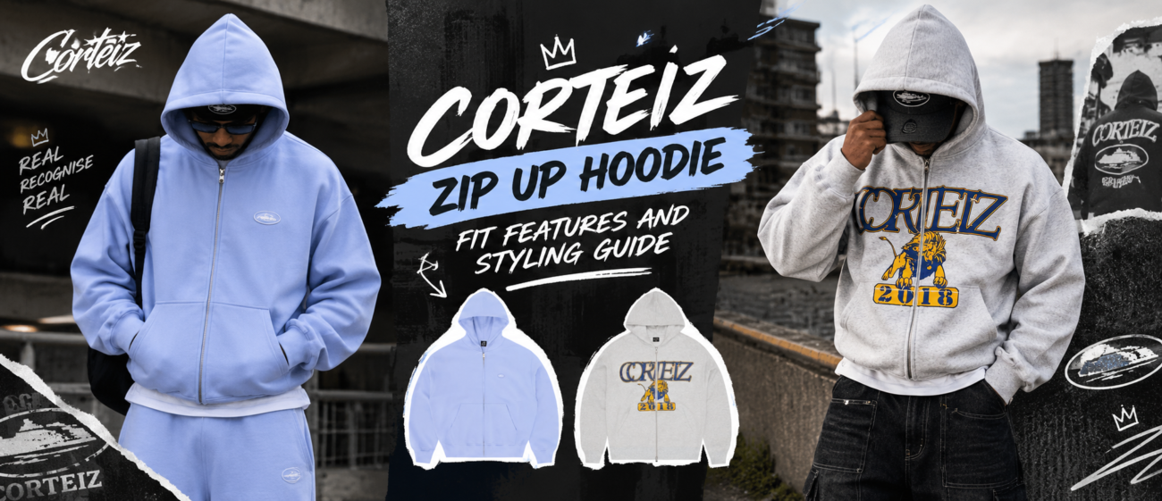 Corteiz Zip Up Hoodie Fit Features and Styling Guide