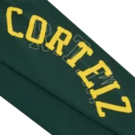 Corteiz Lundun Stitch Open Hem Sweatpant Forest Yellow