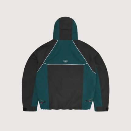 Corteiz Elitework™ Apex Shell Jacket Black/Green